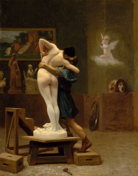 Pygmalion et Galatea Orientalisme Grec Arabe Jean Léon Gérôme Peinture à l'huile